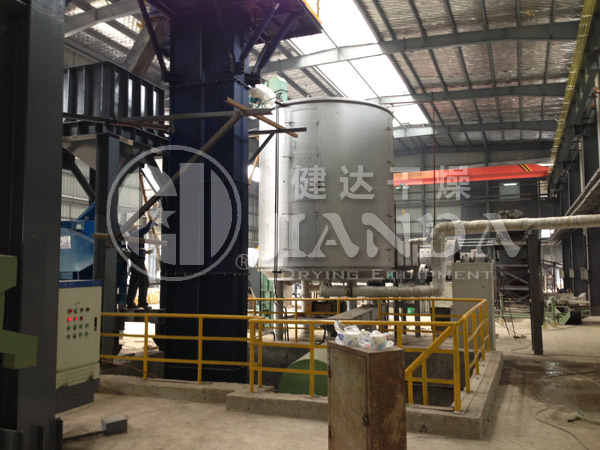 鐵粉專用盤式連續干燥機